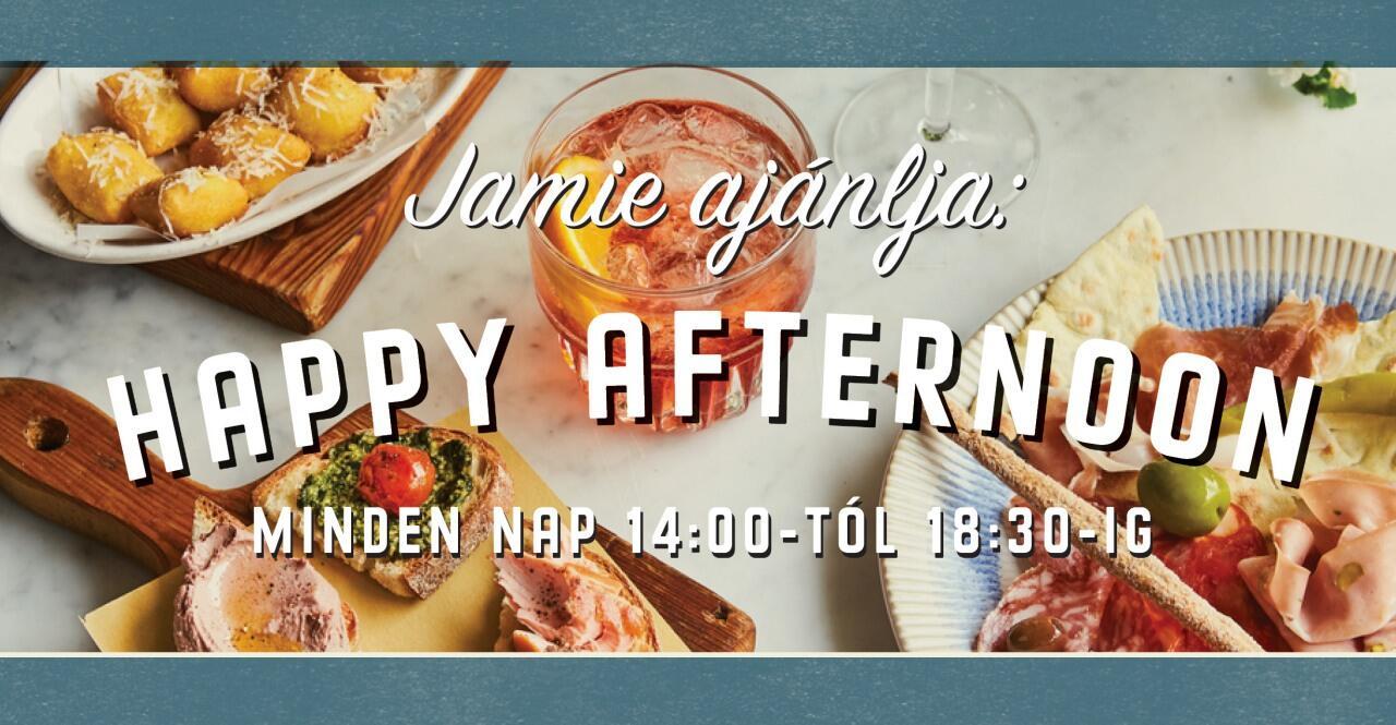 Happy Afternoon a Jamie Oliver's Pizzeriában